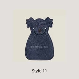 Cute Handmade Sheepskin Animal Bookmarks | Bag Sticker & Pendant | Creative Bag Accessory Gift