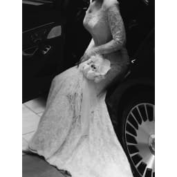 Rebecca Customized Square Collar Floor-Length Prom Dress Full Lace Embroidery vestidos de noche Mermaid Evening Dresses 2026
