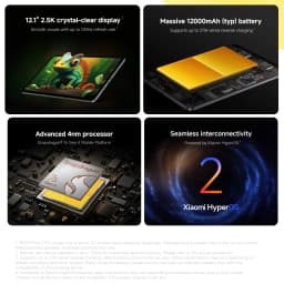 Xiaomi Redmi Pad 2 Pro, 8+256GB, Global Version, WIFI 6 12.1" 2.5K 120Hz Display Snapdragon® 7s Gen 4 Mobile Platform 8MP Camera 12000mAh 33W