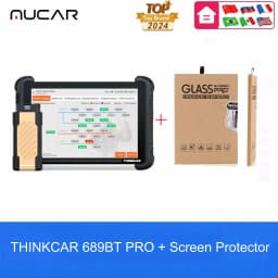 THINKCAR THINKSCAN 689BT PRO AI Diagnostic Tool Topology Mapping J2534 Protocol35 Reset Lifetime Free Update Thinkcar Scan Tool