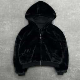 2025 Korean new zipper hoodie double-sided jacket retro leopard print print men's hip-hop casual sweatshirt couple style