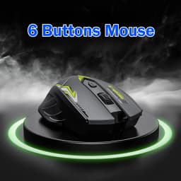 6 Buttons 2.4G Wireless Mouse Bluetooth 5.4 Mouse Dual-Mode Rechargeable Mice 1600 DPI Office Mouse Gaming Mouse For PC Laptop