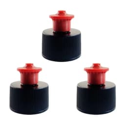 Lucullan 28MM Car Care Wax/Tire Shine Bottle Pull Top Caps Portable Liquid Dispenser Detailing Tools