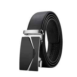 Genuine Cow Leather Automatic Belt For Men Formal Automatic Buckle Belt Genuine Leather Mens business Strap