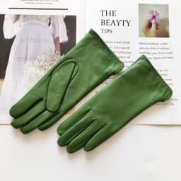 Sheepskin Gloves Women's New Knitted Lining Spring Classic Versatile Multicolor Driving Gloves Leather Autumn