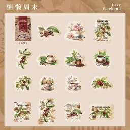 46pcs/30pcs/box Cute Strawberry Fresh Fruit Plants Florals Coffee Theme Magician Diary Journaling DIY Creative Seal Stickers