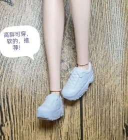 New styles toy shoes high heels flat foot shoes purple for your Tall and curvy BB dolls BBIAB1
