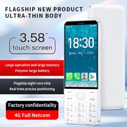 DOOV F27 Touch Keyboard Phone 3.58 Inch Android14 4GB+64GB 2120mAh Google Play BT Hebrew Add 64GB Card Smartphone TYPE-C Eadset