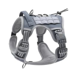 Reflective Tactical Harness For Large Small Dogs Training Vest Leash Pet Harness And Leash Set For Dog Outdoor Adjustable Padded