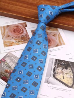8 cm Wide Print Ties For Men Women Plaids Printing Neck Tie For Wedding Business Groom Neckties Fashion Men's Flower Neck Tie