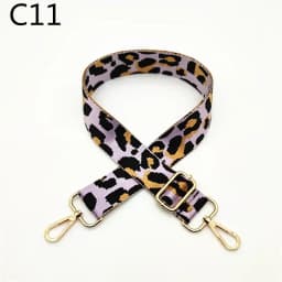 1Pc Deepeel 38mm Women Jacquard Bag Belts Leopard Shoulder Crossbody Straps Adjustable Webbing Strap DIY Bags Accessories