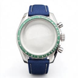 39.7mm Case Watches Metal Case Fits VK63 Movement Accessories Sapphire Glass Equipped With Bezel And Strap VK63 Dial