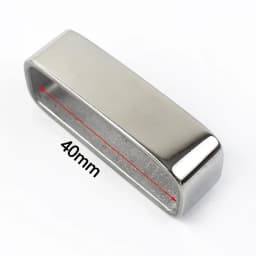 Deepeel 40mm Belt Loop Brushed Metal Solid Stainless Steel Strap 3.7-3.9cm Belts DIY Leather Craft Hardware Jeans Accessories