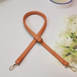 PU Leather Crossbody Bag Strap Adjustable Replacement Shoulder Bag Strap Lychee Pattern Detachable Handbag Belt for Women