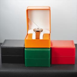 Watch Storage Box PU Single Watch Display Case Wristwatch Watch Holder Travel Jewelry Watch Organizer For Men Gift