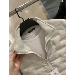 Men's down Jacket Stand Collar Splicing Lightweight 90 White Duck down Breathable Casual Style Regular Fit Daily Wear