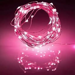 Battery Power Fairy Lights Silver Wire Xmas String Lamp Outdoor Garden Wedding Holiday Lights for Christmas Wedding Party Decor