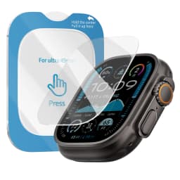 Screen Protector For Apple Watch Ultra 3 49mm Waterproof Auto-alignment Installation Tempered Glass Full Film iWatch Ultra 49 mm