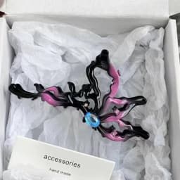 Women's New Claw Clip Sweet Cool Style Hollowed-out Butterfly Grab Clip Shark Clip Hair Clip Hot Girl Hair Accessory Sweet Style