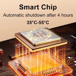 Electric Heat Mouse Pad Table Mat Display Temperature Heating Mouse Pad Keep Warm Hand For Office Computer Desk Keyboard Winter