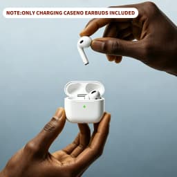 Replacement Wireless Charging Case For AirPods 4 Type-C Port 450mAh Charging Box BT Pairing Headphone Replacement Accessories