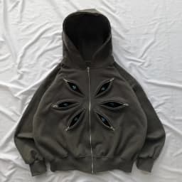 Gojo Satoru Six Eye Graphic Hoodies Oversized Punk Gothic Casual Hoodie Sweatshirts Harajuku Streetwear Y2k Men Women Clothing