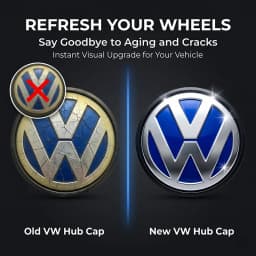 4PCS Car Badge Emblem Wheel Center Hub Caps Rim Hubcap Cover For VW Polo Golf-4 5 6 7 MK5 MK6 MK7 Tiguan Passat 3B7 601 171