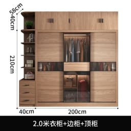 Luxury Material Wardrobe Closet Customized Tall Shelves Open Wardrobes Display Space Saving Muebles Para Hogar Furniture Home