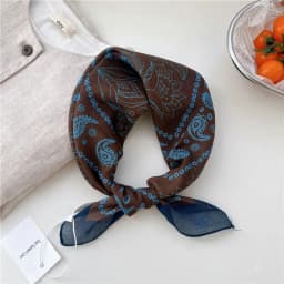 56cm Print Geometric Pattern Headscarf Scarf Square Scarves Kerchief Neckerchief Bandanas Neck Wraps Hair Ribbon Band Headband