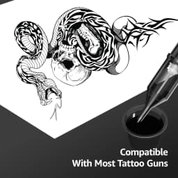 POSEIDON V2 PRO MAX 50PCS Mixed Professional  Tattoo Cartridge Needles Membrane Safety Cartridges Disposable Tattoo Needle