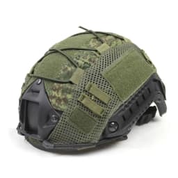 BOOIU Tactical Helmet Cover for Fast Helmet Multi-Camo Helmet Cover Military Paintball Hunting Shooting Gear - Without Helmet