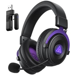 Oneodio EKSA E900 WT 2.4G Wireless Gaming Headset Tri-Mode Over Ear Bluetooth Headphones Gamer With Mic RGB For PC PS4 PS5 80Hr