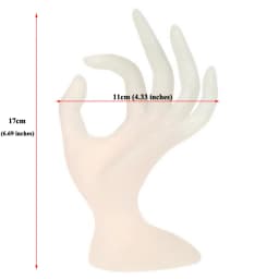 5 Style Mannequin 3 Colors Stand Holder Rose Red Earrings Ring Necklace Bracelet Jewelry Display Bangle Watch Jewelry Storage