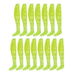 15pcs Fishing Bait 5.5CM 2G T-tail Soft Bait Luya Fake Bait Soft Worm Soft Bait Single Tail Worm Fishing Lures Lure Carp Fishing