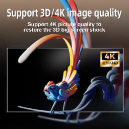 Universal Projector Screen 80/100/120 Inches Portable Foldable Stand Wrinkle-Free Quick Setup for Home Outdoor Movie Accessories