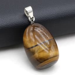 Natural Semi-precious Stone Pendant Irregular Cherry Blossom Agate for DIY Jewelry Making Necklace Size15x20-18x25