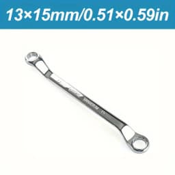 1pc Chrome Vanadium Steel Dual Head Dual-purpose Plum Wrench Auto Repair Wrench Tool Eye Wrench Repair Hardware Tool Plum Wrench