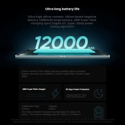 Lenovo Xiaoxin Pro GT 13" Tablet, 3.5K Ultra HD Eye-Care Display 12000mAh Long Battery Life Snapdragon 8 Elite High Performan