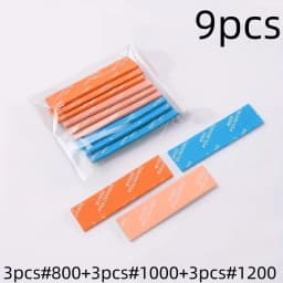 Hobby Grade Wet Dry Sanding Sheets Waterproof Abrasive Paper for Model Making Gate Removal Polishing DIY Craft Tool