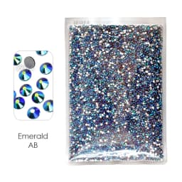 Bulk Wholesale AB Colours Big Package Non Hot Fix Rhinestone ss16 ss20 ss30 Flat Back Crystals Strass Stone For Nail Wedding