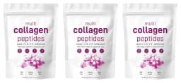 Multi-Collagen Peptides Powder – Hydrolyzed Collagen Blend with Vitamin C & Biotin Supports Skin,Hair and Nail Health 454g/1lb