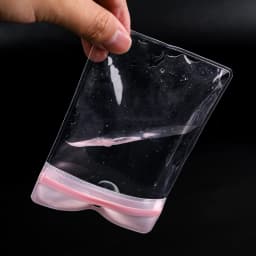 10Pcs Multi Size EVA Hang Hole Self Seal Packaging Bags Jewelry Organizer For Earrings Bracelet Storage Display Gift Packaging