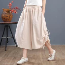 Short Pants Woman Knee Length Red Half Bloomer Shorts for Women Elastic Waist Mid Bermuda Outdoor Harajuku Fashion Casual New In
