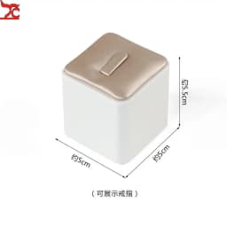 Ring Display Case Window Counter Ring Plate Display Jewelry Rack Champagne Jewelry Tray Commercial Display Props