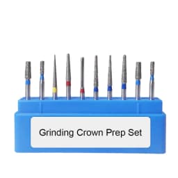 JINGT 1 Box Dental Diamond Burs Drill for High Speed Handpiece Dentist Burs FG Series Dia.1.6mm Dental Material