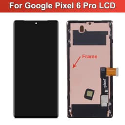 6.7'' Super AMOLED For Google Pixel 7 Pro GP4BC Lcd Display Digital Touch Screen Replacement For Google Pixel 6 Pro GLUOG Screen