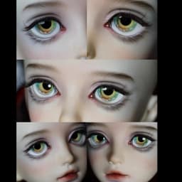 New Resin Eyes Doll Eyeball For 1/6 1/8 1/3 BJD Doll OB11 DIY Handmade Eyeball 10mm/12mm/14mm/16mm Doll Accessories Eyeball Gift