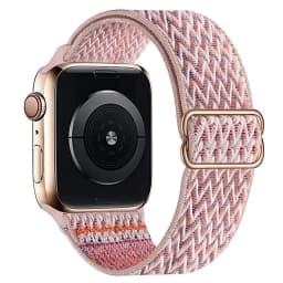 Nylon Strap for Apple Watch Band Ultra2-1 49mm 41mm 45 mm 38/42 Bohemian Elastic Bracelet iWatch Series 9 8 7 6 5 4 3 Se 40/44mm