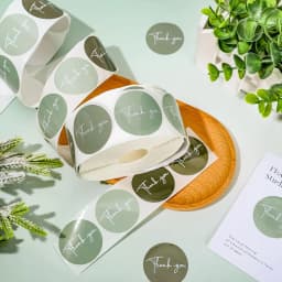 500pcs Round Thank You Stickers for Envelope Seal Labels Gift Packaging decor Birthday Party Scrapbooking Stationery Sticker