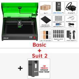 DAJA A8 Laser Cutter Engraver High precision Business Efficient Laser Engraving Machine for Metal Wood Acrylic Glass leather